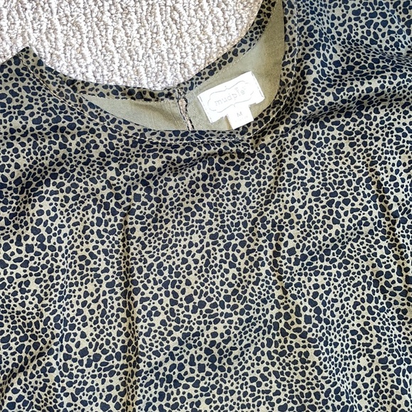 Mud pie cheetah print ruffle dress - Picture 2 of 4